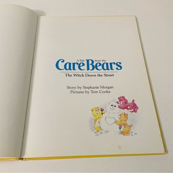 Vtg 1983 Care Bears The Witch Down The Street by Stephanie Morgan Hardcover - Picture 10 of 16